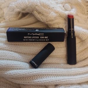 MAC LIMITED RARE Mattene Lipstick "Eden Rouge" NIB